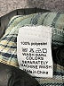 Unbranded 100% Polyester Plaid Green Long Sleeve Blouse Size S - photo 8