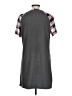 Unbranded Checkered-gingham Gray Casual Dress Size L - photo 2