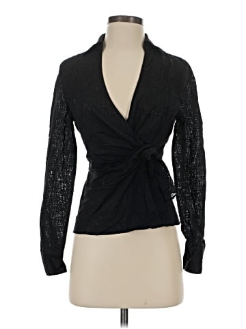 Express Design Studio Long Sleeve Blouse (view 1)