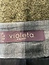 Violeta by Mango Solid Blue Dress Pants Size 16 - photo 4