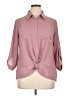 Iz Byer 100% Polyester Pink 3/4 Sleeve Blouse Size XL - photo 1