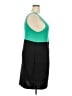 Dots Color Block Green Cocktail Dress Size 2X - photo 4