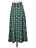 Lularoe Print Teal Casual Skirt Size XXS - photo 1