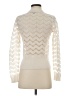 Hinge Chevron-herringbone Ivory Turtleneck Sweater Size XS - photo 2