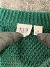 Gap 100% Cotton Green Pullover Sweater Size M - photo 7