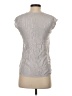 Express Outlet Silver Short Sleeve Top Size XS - photo 2