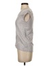 Express Outlet Silver Short Sleeve Top Size XS - photo 5