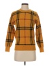 Tahari Plaid Yellow Pullover Sweater Size XS - photo 1