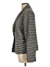 Olivia Moon Stripes Gray Blazer Size L - photo 5