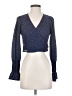 GB 100% Polyester Blue Long Sleeve Blouse Size S - photo 1