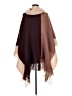 Walmart 100% Acrylic Burgundy Poncho Size Lg - XL - photo 1