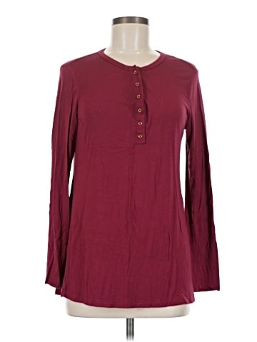 Cathy Long Sleeve Henley (view 1)