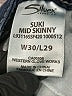 Silver Jeans Co. Solid Blue Jeans Size 30 waist - photo 8