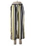 Peter Som 100% Rayon Stripes Yellow Casual Pants Size M - photo 1