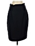 Express 100% Polyester Solid Black Formal Skirt Size 4 - photo 1