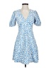 Uniqlo 100% Polyester Blue Casual Dress Size XXS - photo 1
