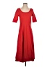 Lands' End Red Casual Dress Size S - photo 1