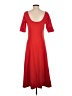 Lands' End Red Casual Dress Size S - photo 2