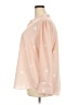 Ann Taylor LOFT 100% Polyester Polka Dots Pink Long Sleeve Blouse Size 20 - photo 5