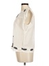 Hinge 100% Cotton Ivory Sleeveless Blouse Size M - photo 5