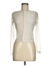 SELF E Ivory Long Sleeve Blouse Size M - photo 1