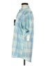 IZOD Blue Short Sleeve Blouse Size M - photo 5