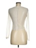 SELF E Ivory Long Sleeve Blouse Size M - photo 2