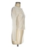 SELF E Ivory Long Sleeve Blouse Size M - photo 4