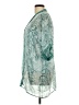 Lulla by Bindya 100% Polyester Teal Kimono Size L (estimated) - photo 5