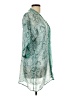 Lulla by Bindya 100% Polyester Teal Kimono Size L (estimated) - photo 4