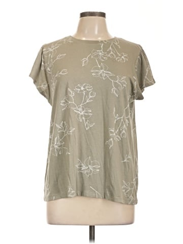 C&C California Short Sleeve Blouse (view 1)