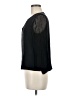 Tibi 100% Cotton Black 3/4 Sleeve Top Size 6 - photo 5