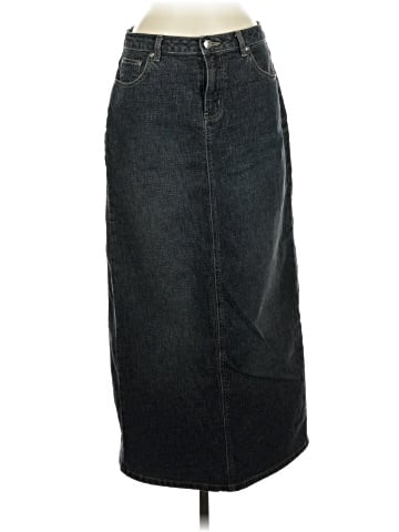 No Boundaries Denim Skirt (view 1)