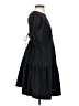 Zara Solid Black Casual Dress Size XS - photo 4