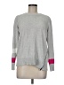 Lisa Todd 100% Cotton Color Block Gray Pullover Sweater Size M - photo 1