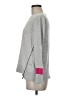 Lisa Todd 100% Cotton Color Block Gray Pullover Sweater Size M - photo 5