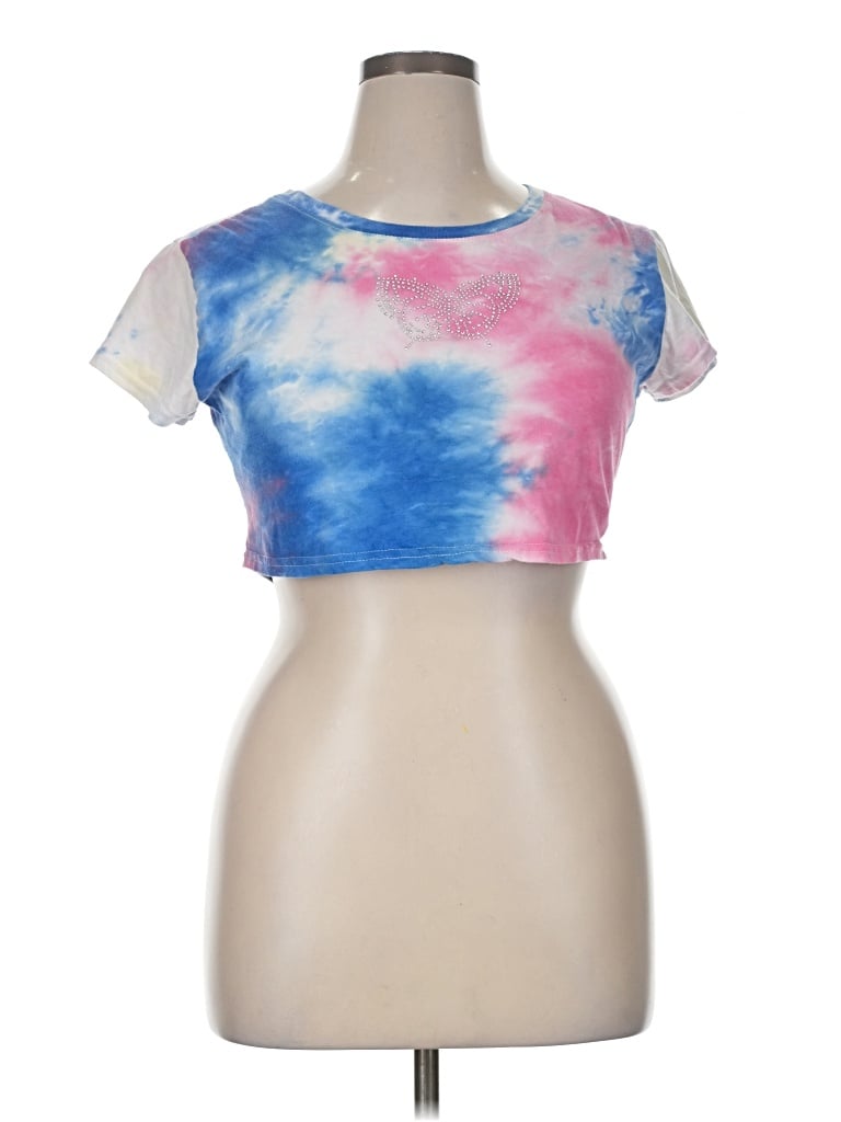 Pre-owned Rue21 Short Sleeve T-shirt In Blue