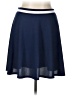 Xhilaration Solid Blue Casual Skirt Size L - photo 1