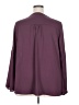 Eyeshadow 100% Polyester Purple Long Sleeve Blouse Size 2X - photo 2