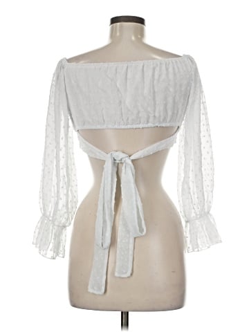 Shein 3/4 Sleeve Blouse (view 2)