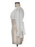 Shein 100% Polyester Silver 3/4 Sleeve Blouse Size 6 - photo 5