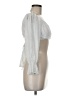 Shein 100% Polyester Silver 3/4 Sleeve Blouse Size 6 - photo 4