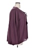 Eyeshadow 100% Polyester Purple Long Sleeve Blouse Size 2X - photo 4