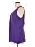 Avenue 100% Polyester Purple Sleeveless Blouse Size 14 - photo 5