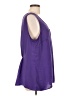 Avenue 100% Polyester Purple Sleeveless Blouse Size 14 - photo 4