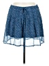 American Eagle Outfitters 100% Polyester Stars Blue Casual Skirt Size M - photo 1