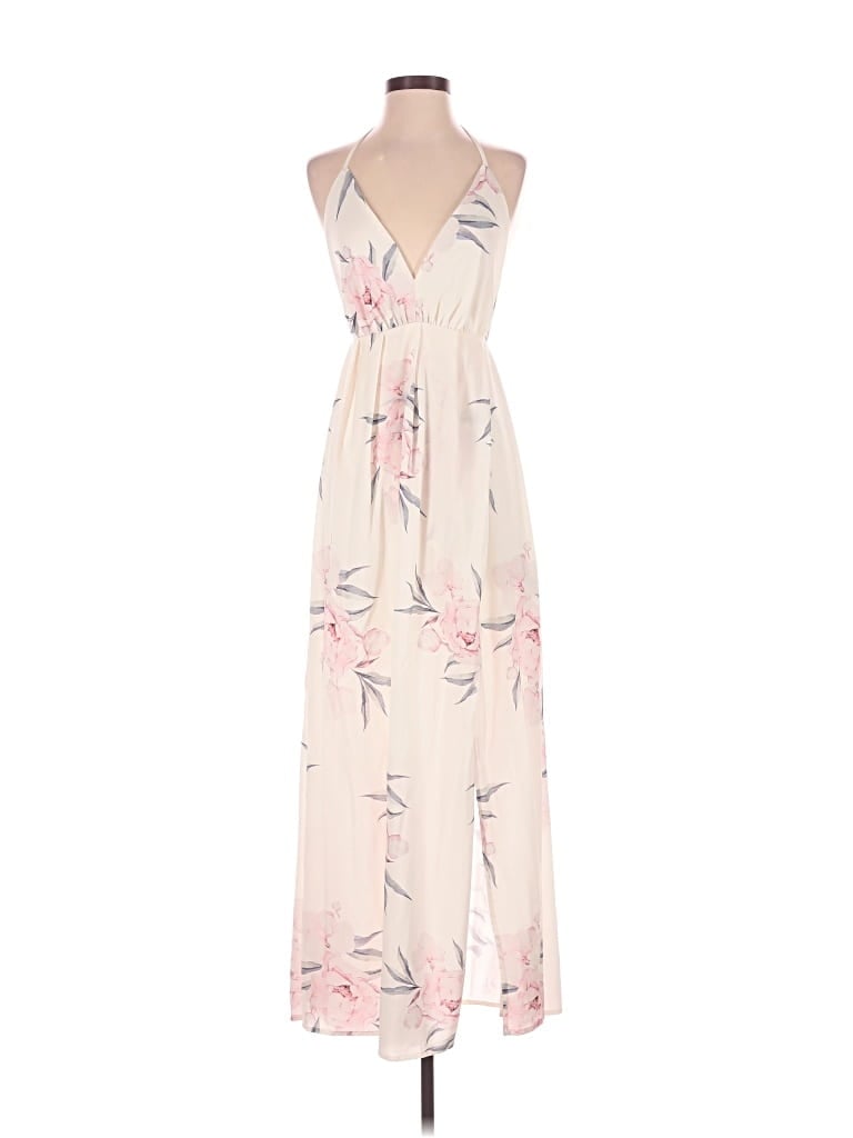 Pre-owned Simplee Casual Dress In White