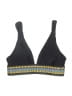 Unbranded Graphic Black Swimsuit Top Size S - photo 1
