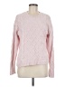 Assorted Brands 100% Polyester Hearts Pink Pullover Sweater Size M - photo 1