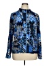 Laura Ashley Print Blue Long Sleeve Blouse Size XL - photo 1